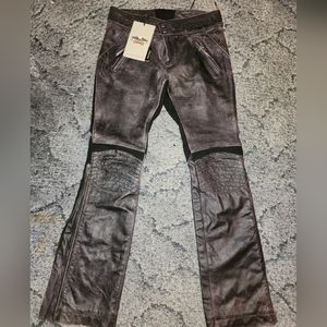 Harley Davidson womans leather riding pants
